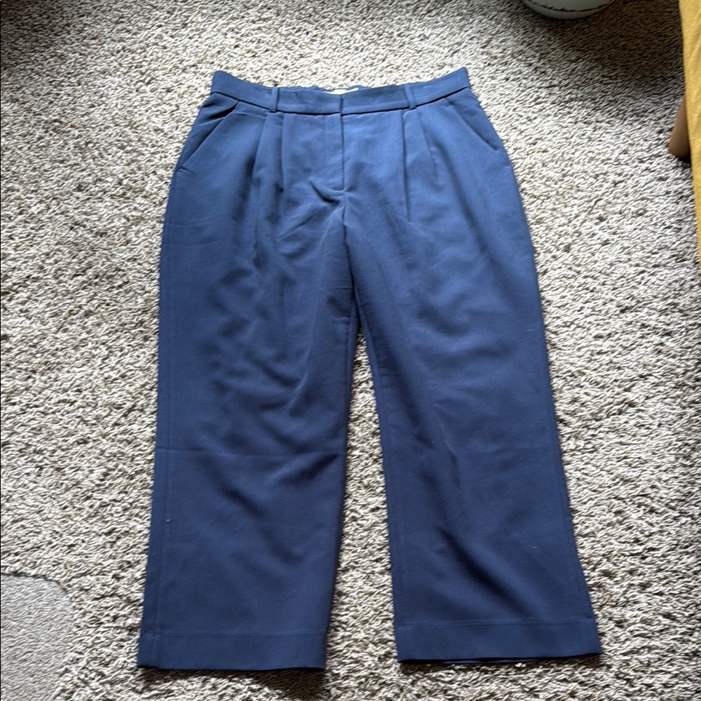 A & F Sloane Curve Love Tailored Wide Leg Pants 33S